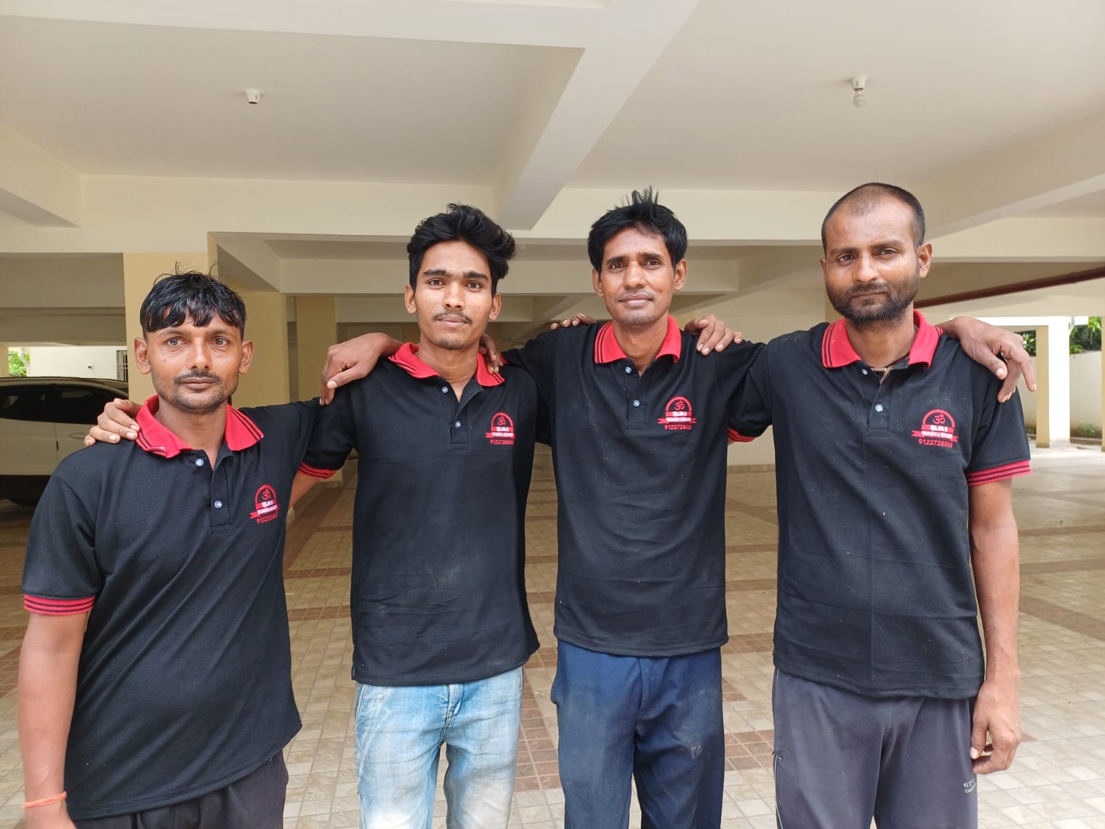 om sai packers and movers staff