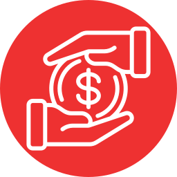 money icon used in why choose us section of om sai packers and movers