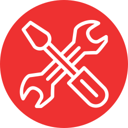 tools icon used in why choose us section of om sai packers and movers